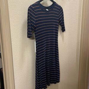 Old navy striped skater dress